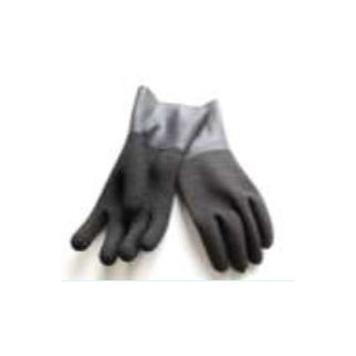 Latex Handschuhe fuer Handschuhsystem Glove Lock QCP (und andere), schwarz