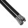 MD Miflex Schlauch - 3/8  - schwarz (Scuba Force) 80 cm