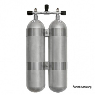 Faber (leicht) 12 L lang/200 bar "Steel Beast" Doppelgerät