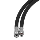 MD Rubber/Gummi-Schlauch - schwarz (Scuba Force) 62 cm