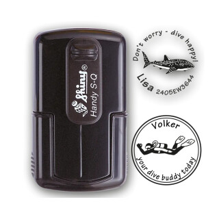 Smart Stamp - runder Taucherstempel (ø 24mm)