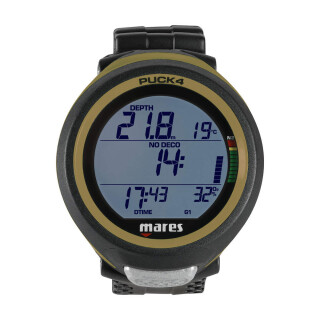 Mares Puck 4 black/olive
