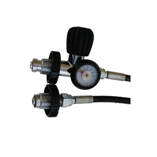 Polaris Überströmschlauch 2 m bis 300 bar (inkl. Manometer)