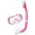 transparent / pink