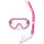 transparent / pink