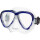 transparent / blau