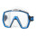 transparent / blau